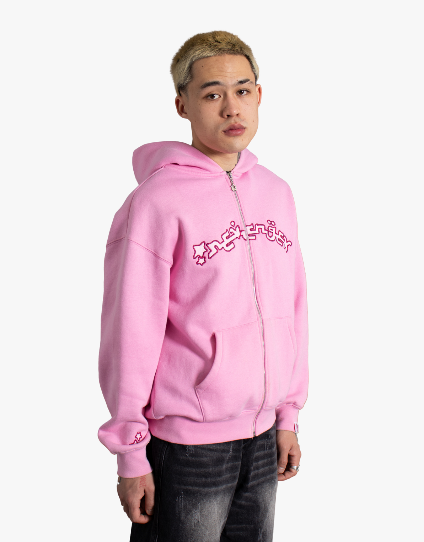 SWEAT ZIP ARABIC [ROSE]