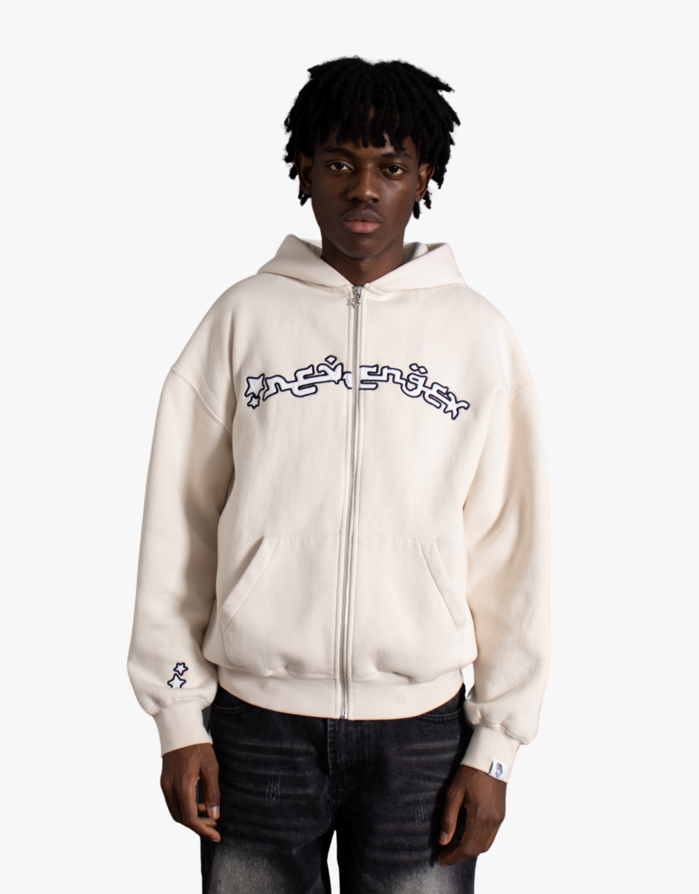 SWEAT ZIP ARABIC [BEIGE]