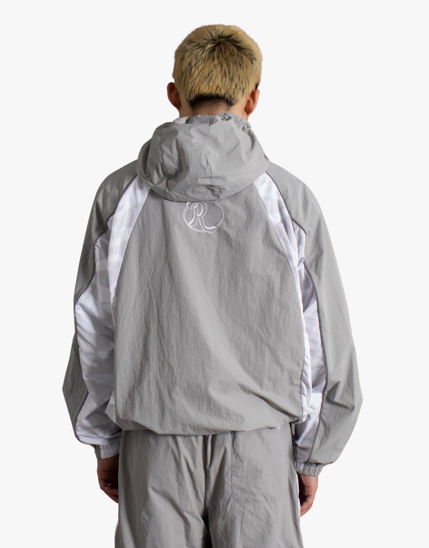 [PACK] VESTE NYLON GRISE + PANT NYLON GRIS