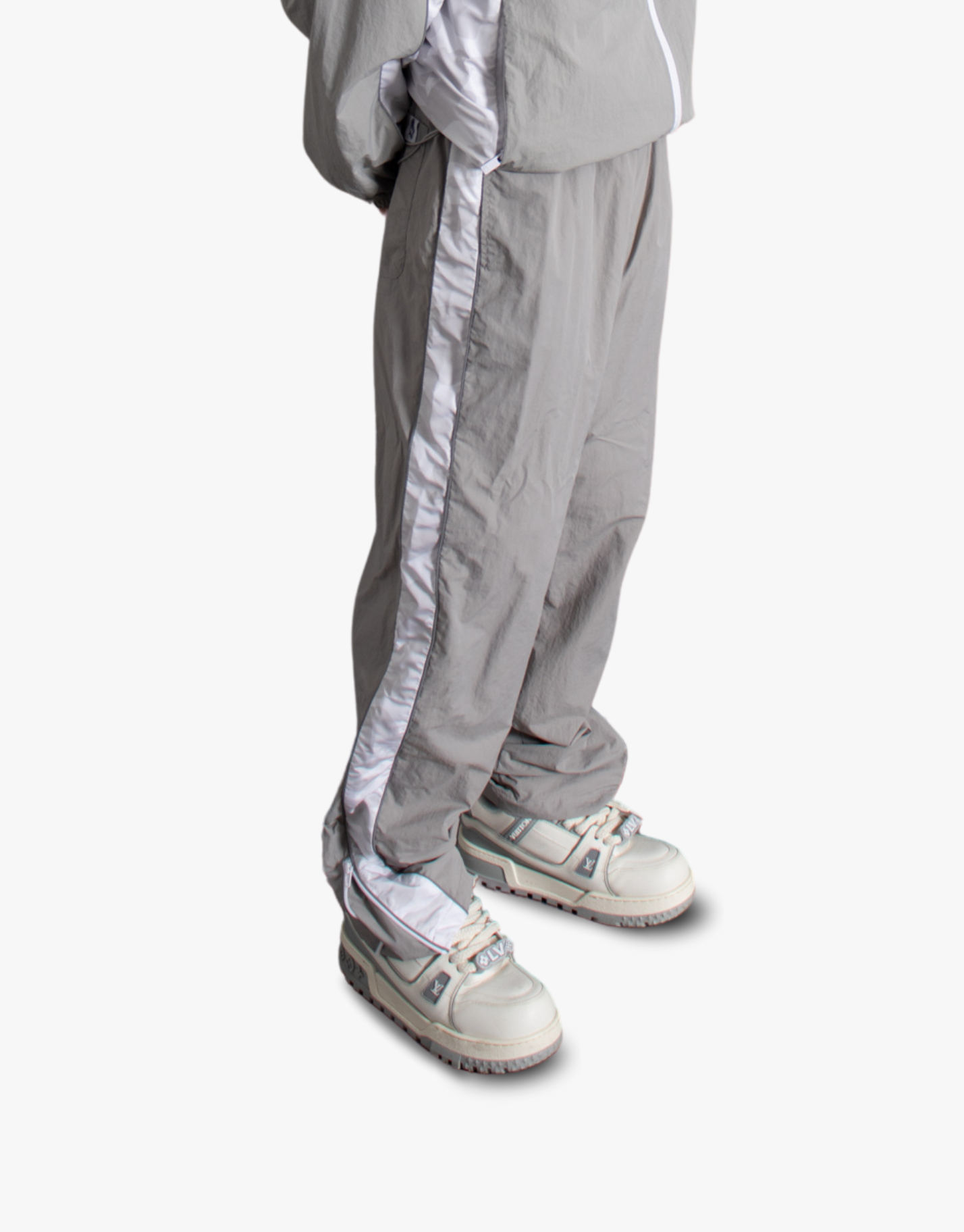 PANTALON NYLON [GRIS]