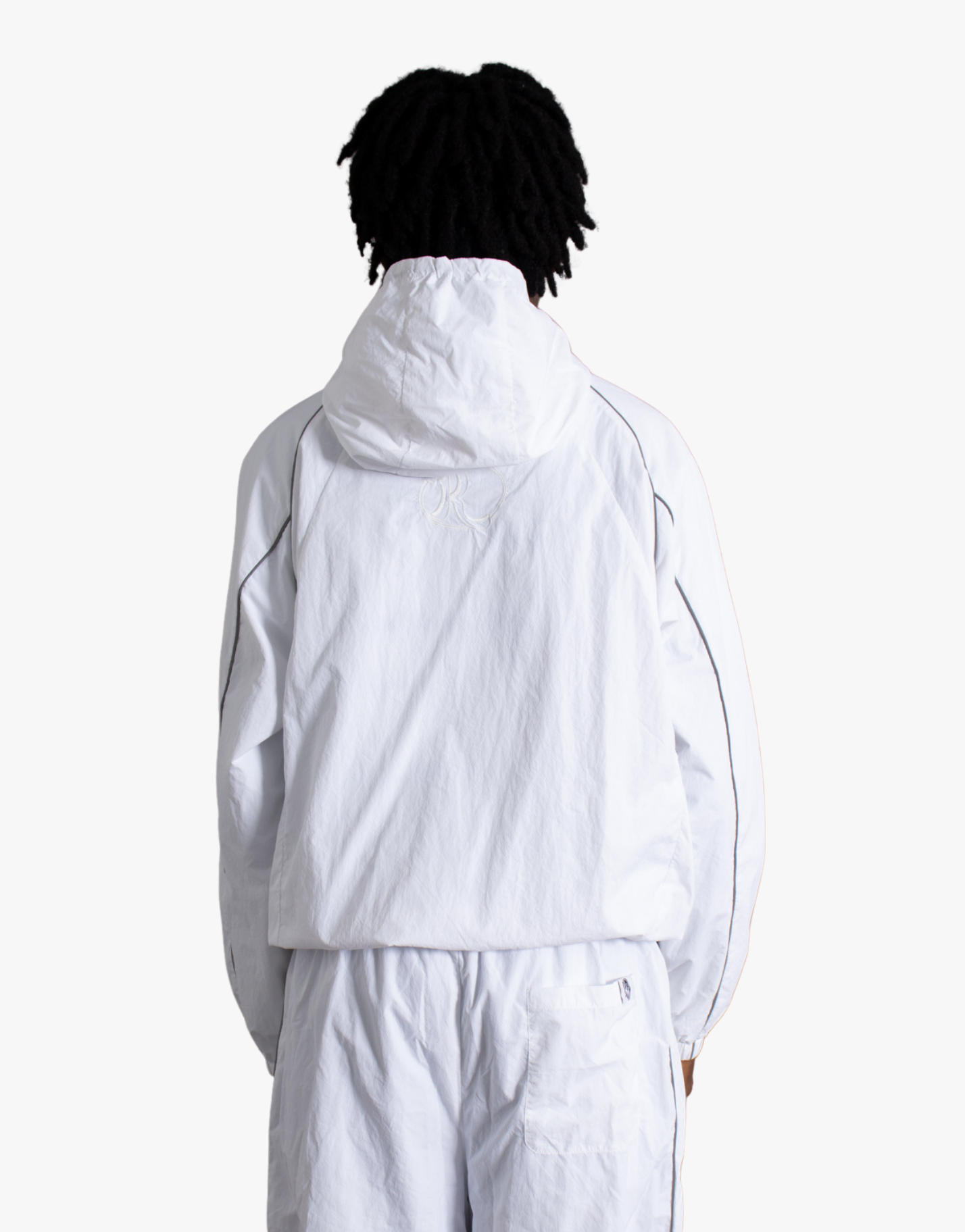 VESTE NYLON [BLANC]