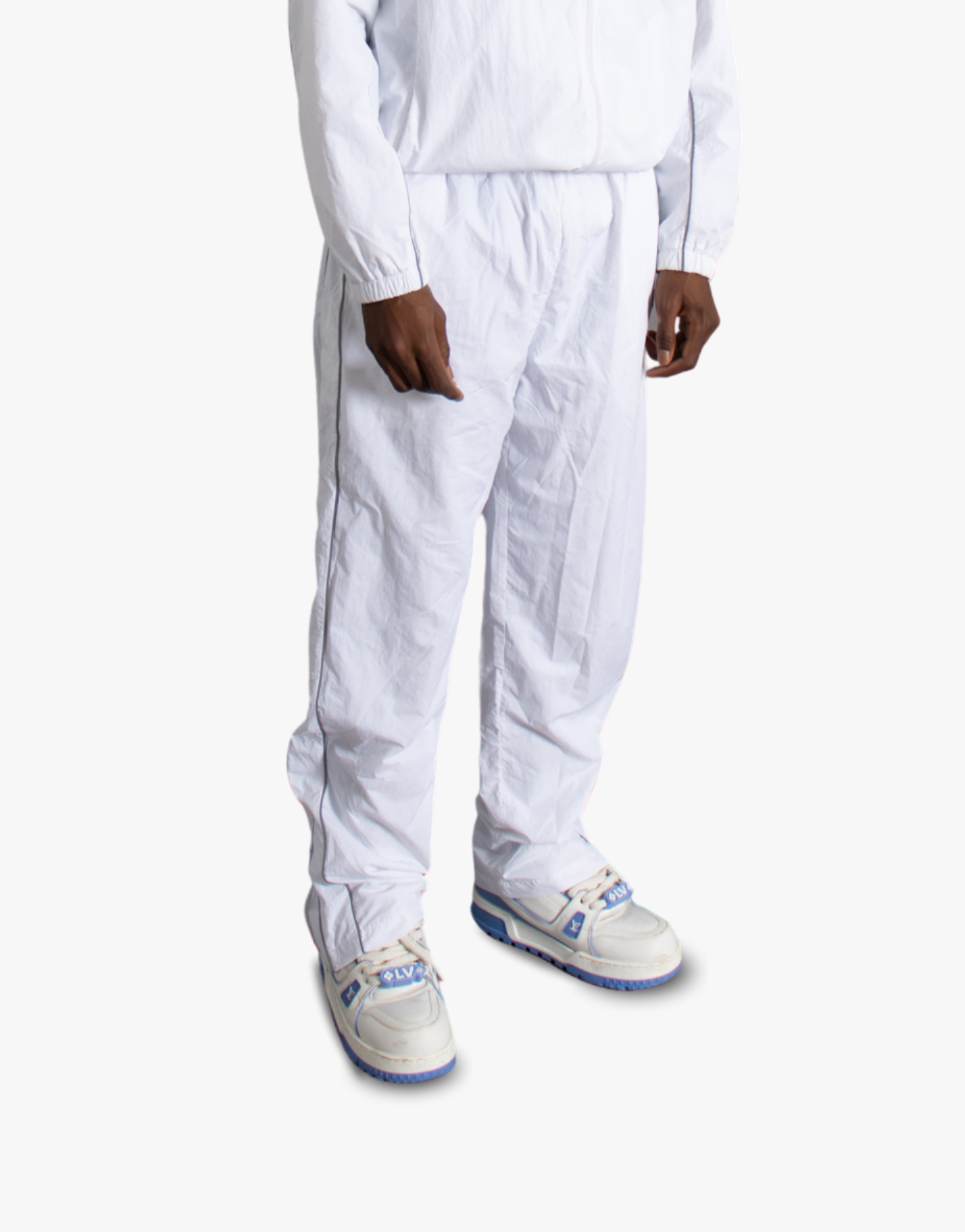 PANTALON NYLON [BLANC]