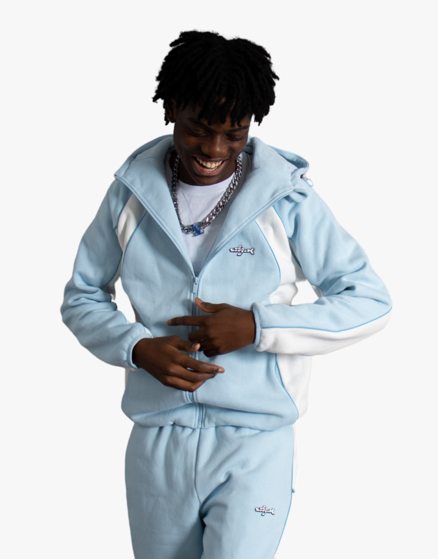 [PACK] VESTE DOUBLE LAYER BLEUE + PANT DOUBLE LAYER BLEU