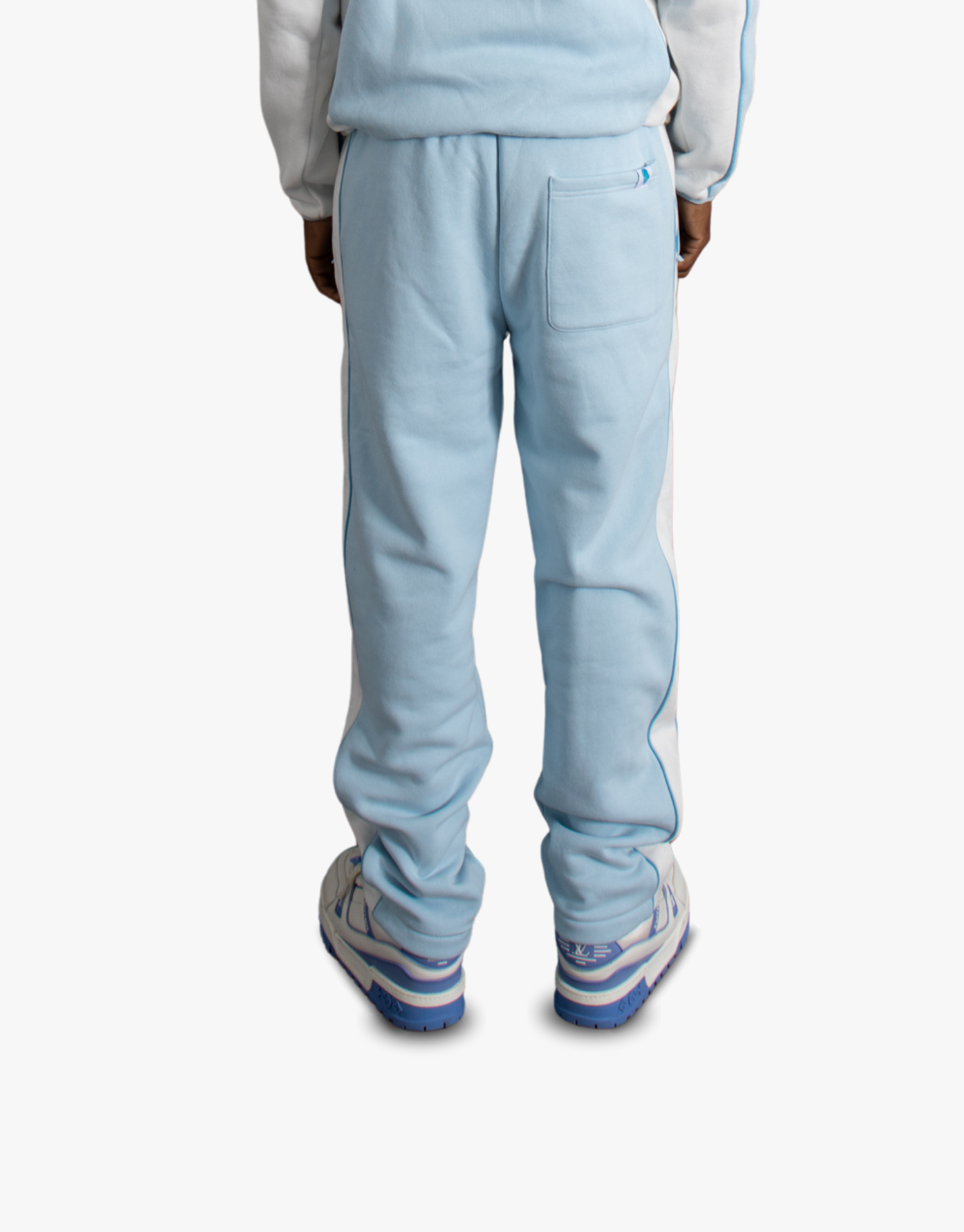 PANTALON DOUBLE LAYER [BLEU]